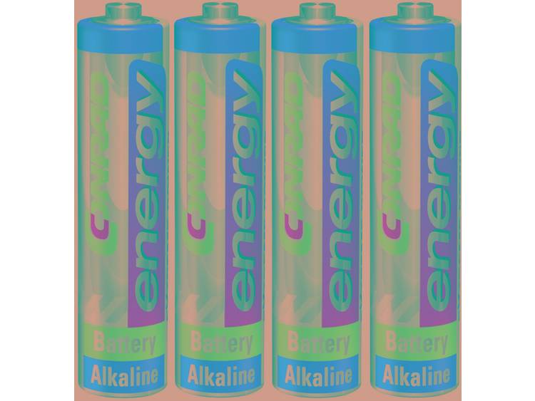 Conrad energy Extreme Power LR03 AAA batterij (potlood) Alkali-mangaan 1.5 V 4 stuks