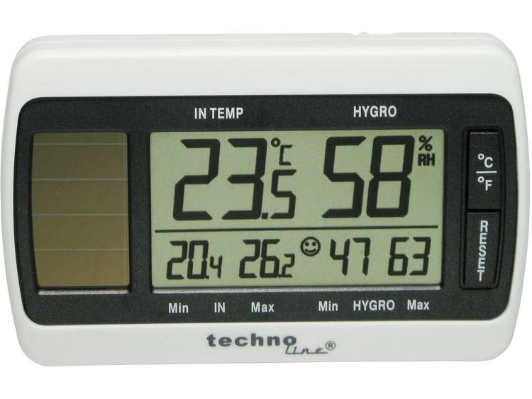 Techno Line Thermo--hygrometer op zonne-energie WS 7007