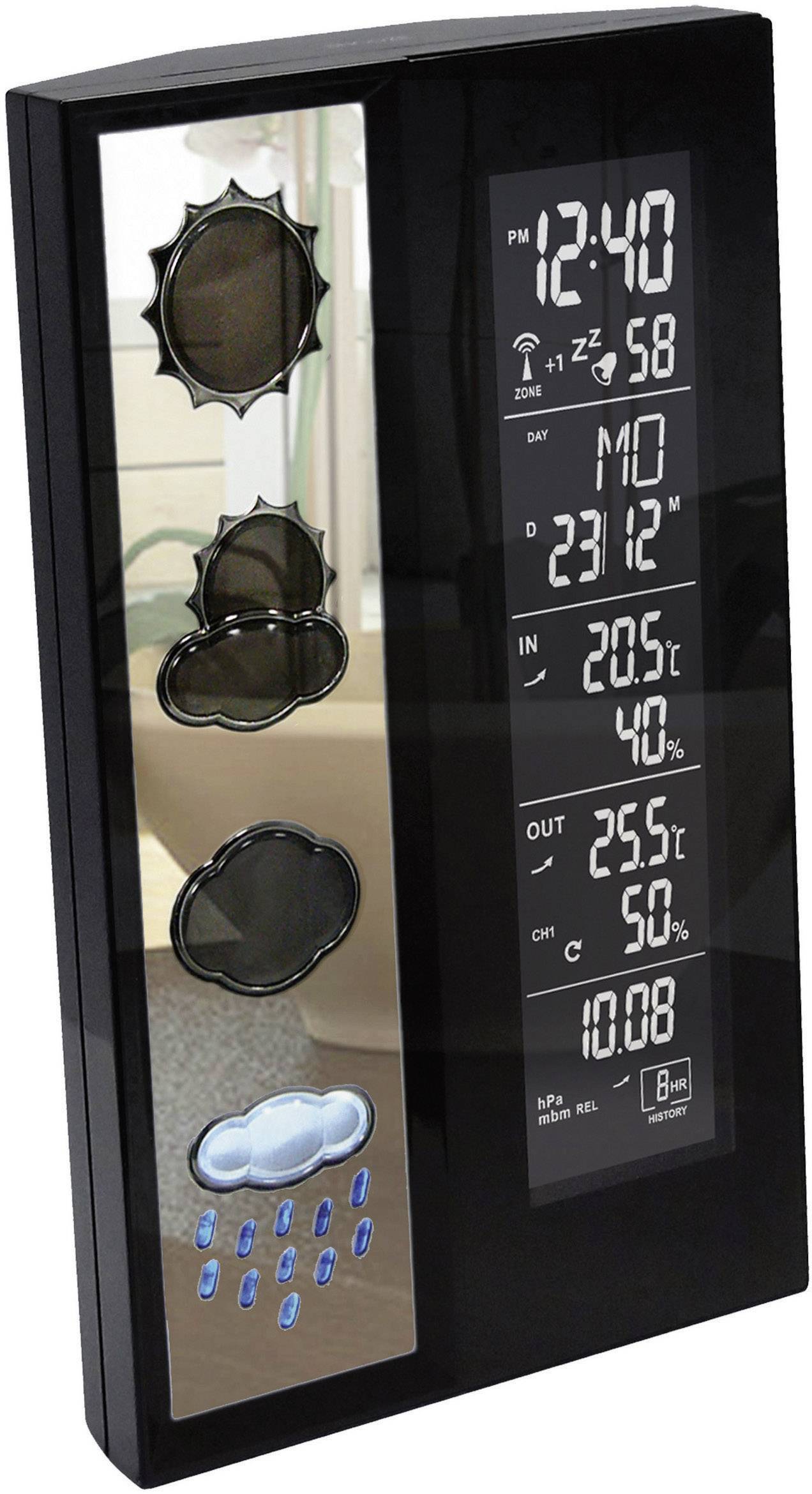 WS 6650 - Modern weerstation met felgekleurde weersymbolen-2