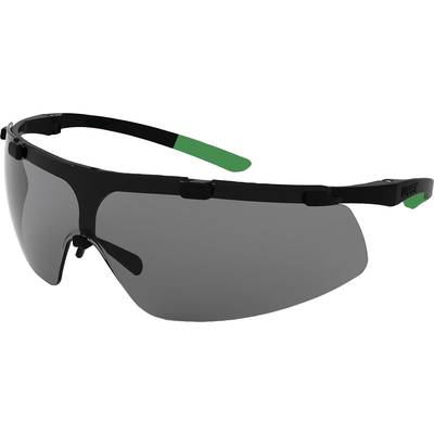 uvex super fit 9178043 Veiligheidsbril Incl. UV-bescherming Zwart, Groen   