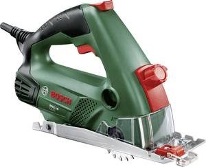 Conrad Bosch Home and Garden PKS 16 Multi Mini-handcirkelzaag Zaagdiepte 90° (max.) 16 mm Incl. koffer 400 W aanbieding