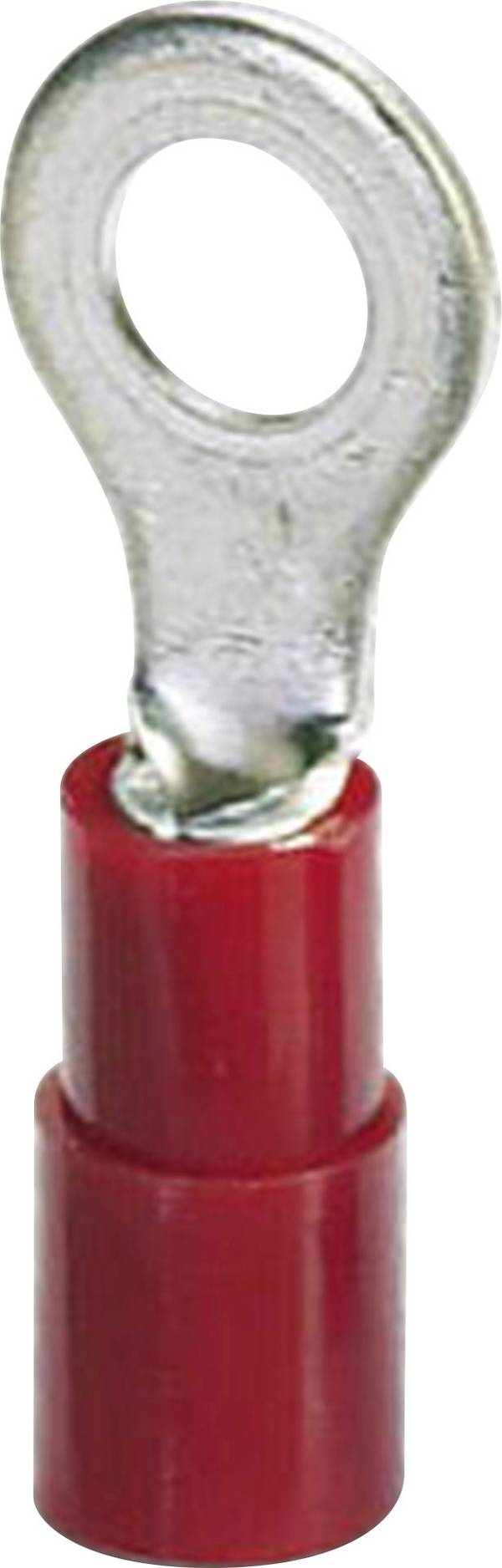 Phoenix Contact 3240018 Ringkabelschoen Schachtdiameter: 4.3 mm Deels geïsoleerd Rood 100 stuk(s)