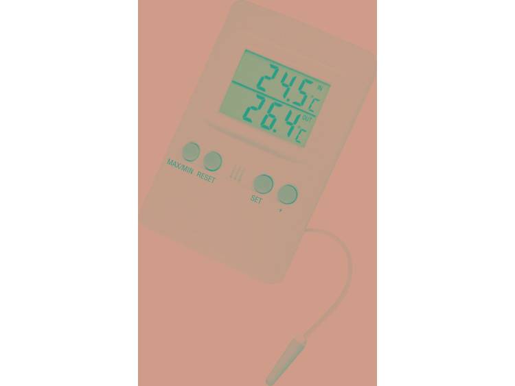 Digitale binnen-buitenthermometer met alarm