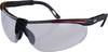 protectionworld 2012007 Veiligheidsbril Incl. UV-bescherming Zwart, Rood EN 166-1 DIN 166-1