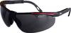 protectionworld 2012009 Veiligheidsbril Incl. UV-bescherming Zwart, Rood EN 166-1 DIN 166-1