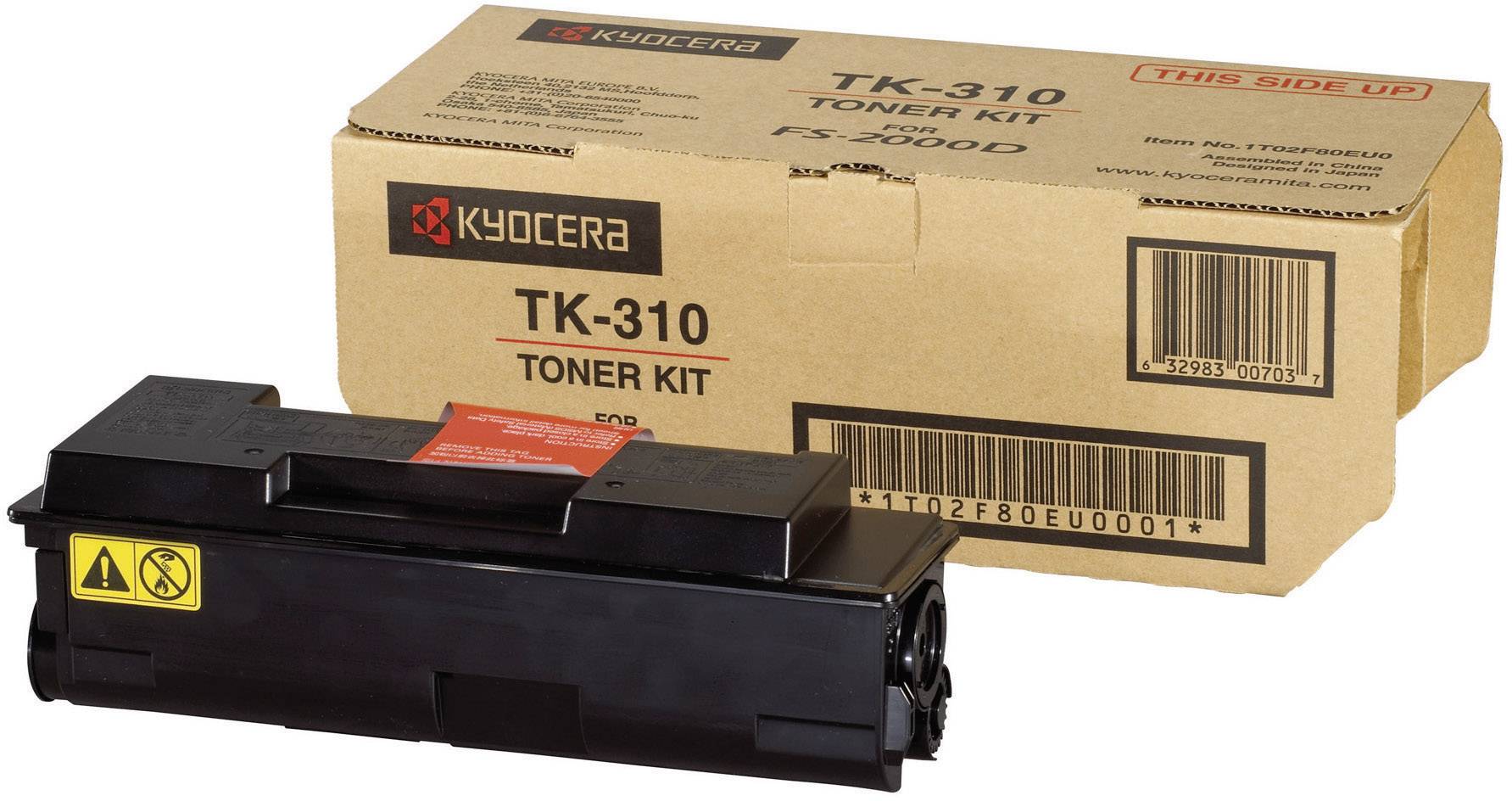 Kyocera Toner TK-310 Origineel Zwart 12000 bladzijden 1T02F80EU0