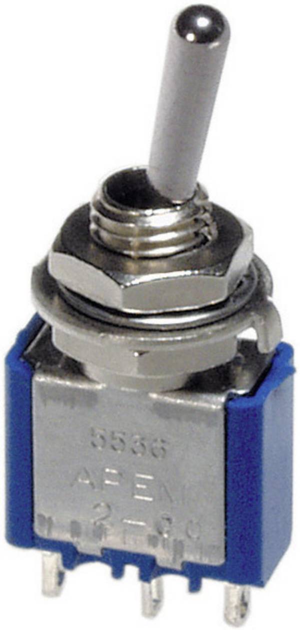 APEM 5237AB 5237AB Tuimelschakelaar 250 V/AC 3 A 1x (aan)/uit/(aan)  Moment/0/moment 1 stuk(s)