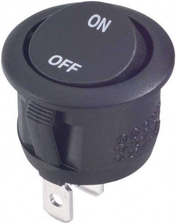 TRU COMPONENTS 700339 Wipschakelaar R13-112A-02 BB ON/OFF 250 V/AC 6 A 1x uit/aan  Continu 1 stuk(s)