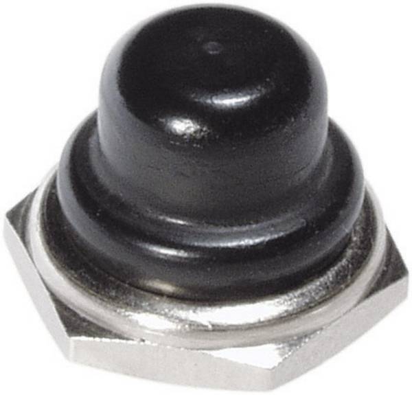 APEM N36216005 U31 Afdichtkap   Vernikkeld, Zwart 1 stuk(s)