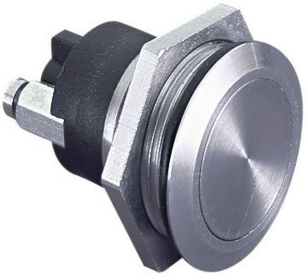 Bulgin MP0037 MP0037 Vandalismebestendige druktoets 50 V 1 A 1x uit/(aan) Moment (Ø x l) 21.5 mm x 29.6 mm IP68 (frontplaten afdichting) 1 stuk(s)