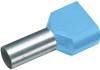 Vogt Verbindungstechnik 470208D Dubbele adereindhulzen 0.75 mm² Deels geïsoleerd Blauw 100 stuk(s)