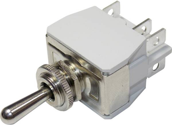 APEM 649H/2 649H/2 Tuimelschakelaar 250 V/AC 10 A 2x aan/uit/aan  Continu/0/continu 1 stuk(s)