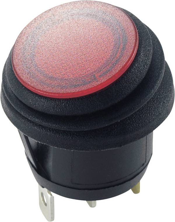 TRU COMPONENTS 1587917 Wipschakelaar TC-R13-112B8W 12 V/DC 20 A 1x uit/aan IP65 Continu 1 stuk(s)