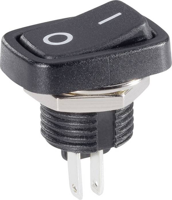 TRU COMPONENTS 1587648 Wipschakelaar TC-R13-213A-03 250 V/AC 3 A 1x uit/aan  Continu 1 stuk(s)
