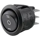 TRU COMPONENTS 1587660 Wipschakelaar TC-R13-244D-02 250 V/AC 10 A 2x aan/uit/aan Continu/0/continu 1 stuk(s)