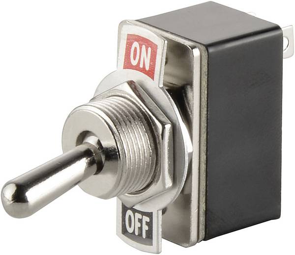 TRU COMPONENTS 1587664 TC-R13-2-05 Tuimelschakelaar 250 V/AC 1.5 A 1x uit/aan  Continu 1 stuk(s)
