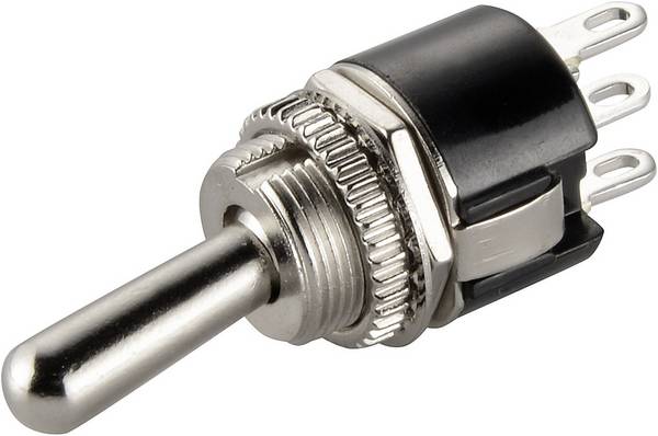 TRU COMPONENTS 1587683 TC-R13-37C-05 Tuimelschakelaar 250 V/AC 3 A 1x aan/aan  Continu 1 stuk(s)