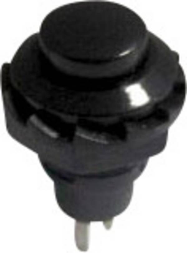 TRU COMPONENTS 1587731 TC-R13-502B-05BK Druktoets 250 V/AC 1.5 A 1x aan/(uit) Moment 1 stuk(s)