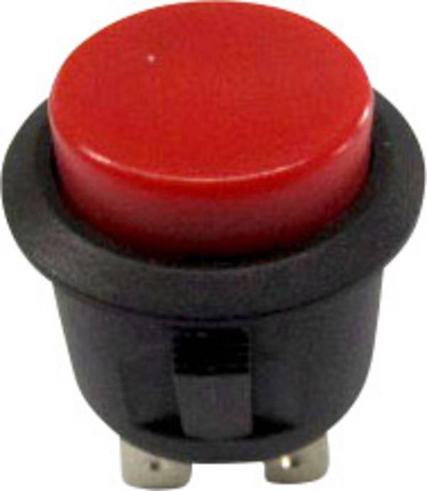 TRU COMPONENTS 1587759 TC-R13-527A-02RT Druktoets 250 V/AC 6 A 1x uit/(aan) Moment 1 stuk(s)