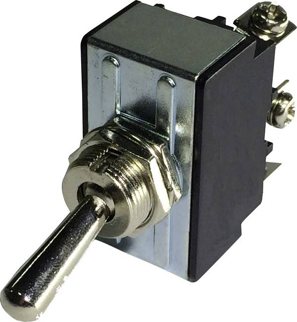 TRU COMPONENTS 1587809 TC-R13-28A-06 Tuimelschakelaar 250 V/AC 10 A 1x uit/aan  Continu 1 stuk(s)