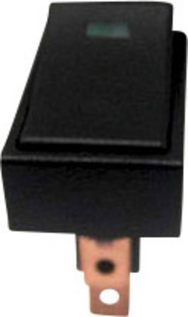 TRU COMPONENTS 1587815 Auto wipschakelaar TC-R13-207L-SQ GREEN 12V/DC 12 V/DC 20 A 1x uit/aan Continu 1 stuk(s)
