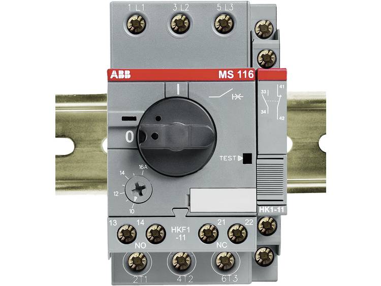 ABB Hulpcontact 1NO+1NC Voor zijmontage, max. 2 stuks Voor MS 116-132 HK1-11 Inbouw aan de rechter z