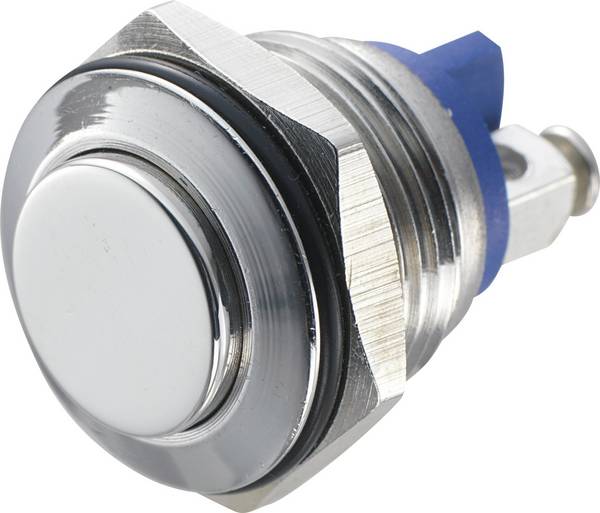 TRU COMPONENTS 701283 GQ 16H-S Vandalismebestendige druktoets 48 V/DC 2 A 1x uit/(aan) Moment IP65 1 stuk(s)