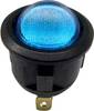 TRU COMPONENTS 1587855 Wipschakelaar TC-R13-112I B/W 12 V/DC 6 A 1x uit/aan Continu 1 stuk(s)