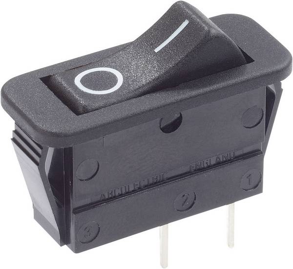Arcolectric (Bulgin Ltd.) C1300VBAAF Wipschakelaar C1300VBAAF 250 V/AC 16 A 1x uit/aan  Continu 1 stuk(s)