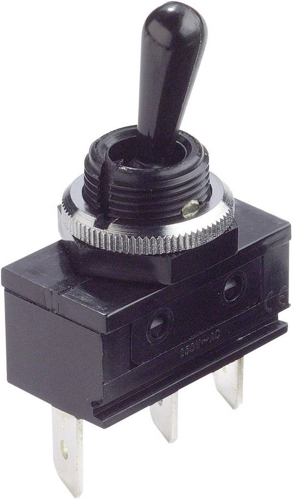 Arcolectric (Bulgin Ltd.) C1700ROAAF C1700ROAAF Tuimelschakelaar 250 V/AC 16 A 1x uit/aan  Continu 1 stuk(s)