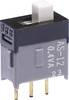 NKK Switches AS12AP Schuifschakelaar 28 V DC/AC 0.1 A 1x aan/aan 1 stuk(s)