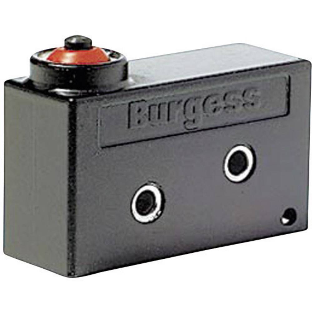 Burgess Microschakelaar V9NLR1H 250 V/AC 10 A 1x aan/(aan) IP67 Moment 1 stuk(s)