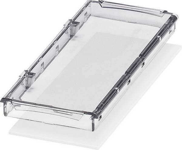 Phoenix Contact BC 107,6 DKL S TRANS DIN-rail-behuizing deksel 45 x 107.6 x 8 Polycarbonaat Transparant 1 stuk(s)