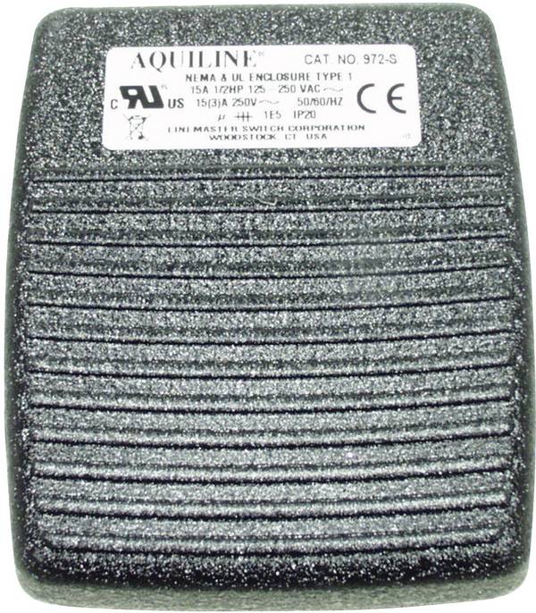 Honeywell 972-S Voetschakelaar 250 V/AC 15 A 1 pedaal  1x wisselcontact IP20 1 stuk(s)
