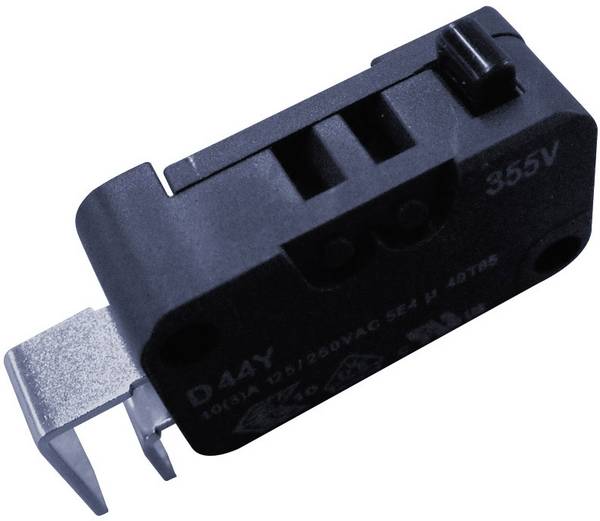 ZF D443-P4AA Microschakelaar D443-P4AA 250 V/AC 10 A 1x aan/(aan)  Moment 1 stuk(s)