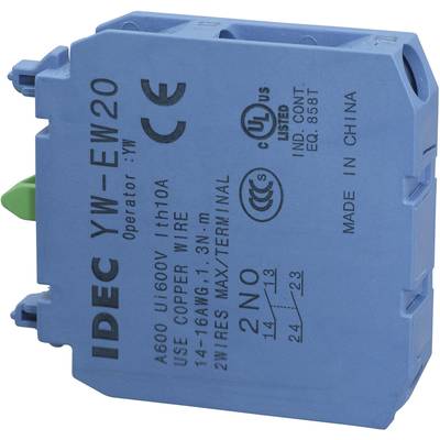 Idec YW-EW20 Contactelement  2x NO  Moment 240 V/AC 1 stuk(s) 