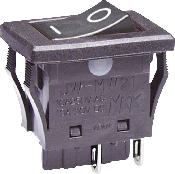NKK Switches JWMW21RA1A Wipschakelaar JWMW21RA1A 250 V/AC 10 A 2x uit/aan Continu 1 stuk(s)-1
