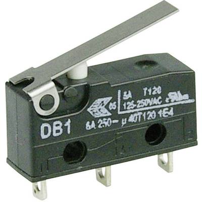 ZF DB1C-A1LB Microschakelaar DB1C-A1LB 250 V/AC 6 A 1x aan/(aan)  Moment 1 stuk(s) 