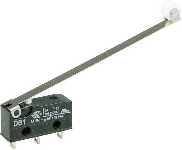 ZF DB1C-A1RD Microschakelaar DB1C-A1RD 250 V/AC 6 A 1x aan/(aan)  Moment 1 stuk(s)