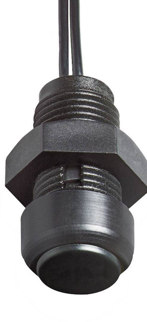 Elobau 145MT01A-BK 145MT01A-BK Tryckströmställare 48 V DC/AC 0.2 A 1x På/(Av) IP67 momentan 1 st