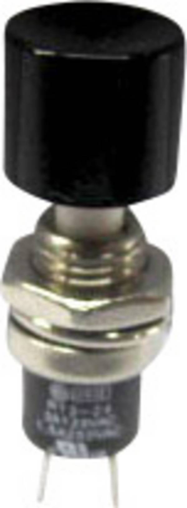 TRU COMPONENTS 1587878 TC-R13-24A2-05 BK Druktoets 250 V/AC 1.5 A 1x uit/(aan) Moment 1 stuk(s)