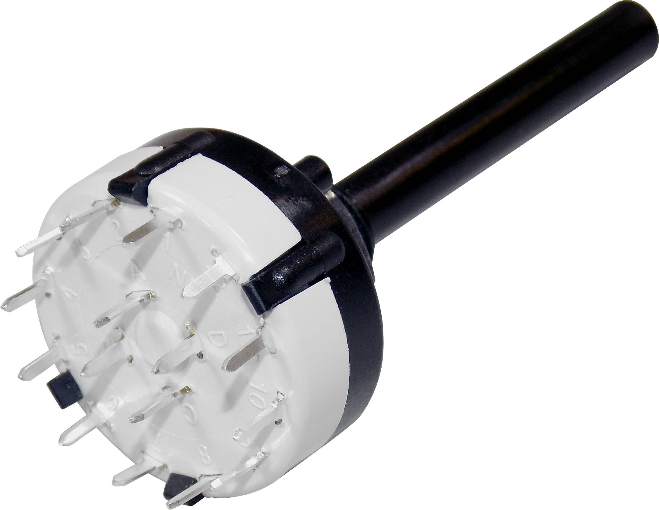 Draaischakelaar 4x3 PCB-bevestiging-1