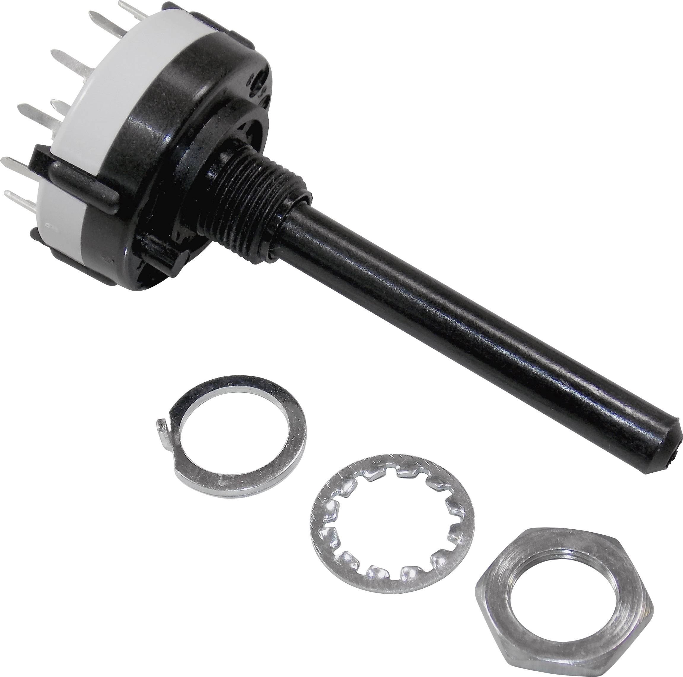 Draaischakelaar 4x3 PCB-bevestiging-2