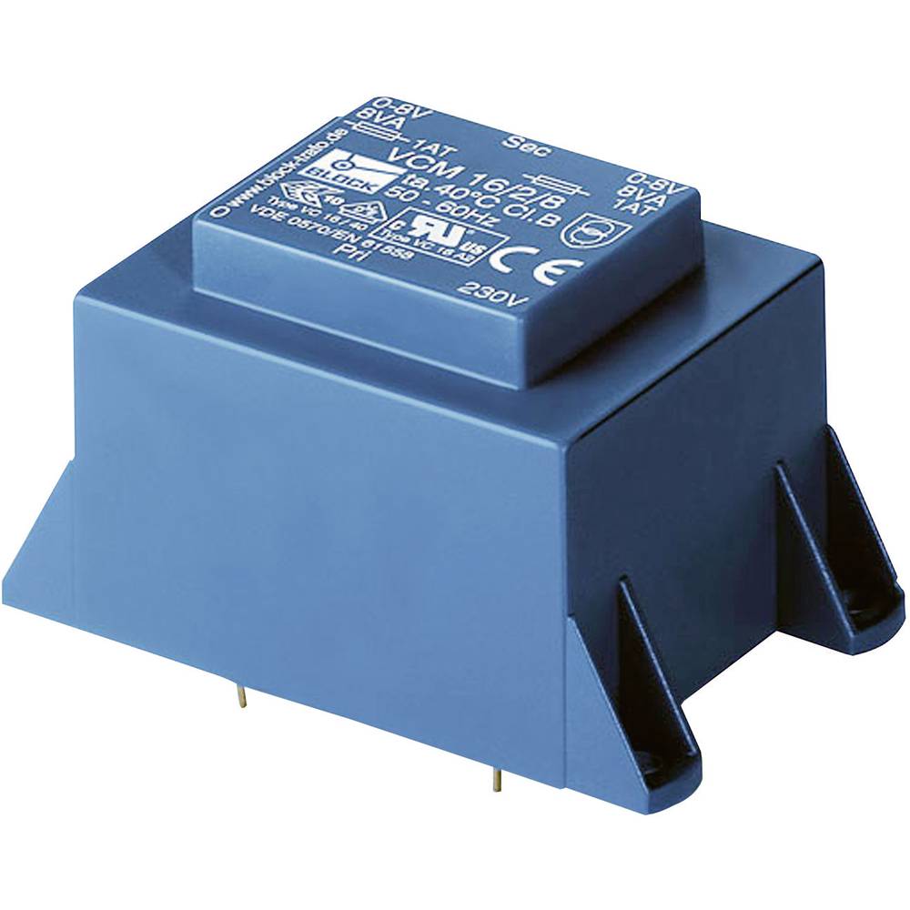 Block VCM 50/2/15 Printtransformator 1 x 230 V 2 x 15 V/AC 50 VA 1.66 A