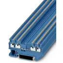 Phoenix Contact 3208208 Doorgangsserieklem 3.5 mm Snelaansluiting Blauw 50 stuk(s) Piece