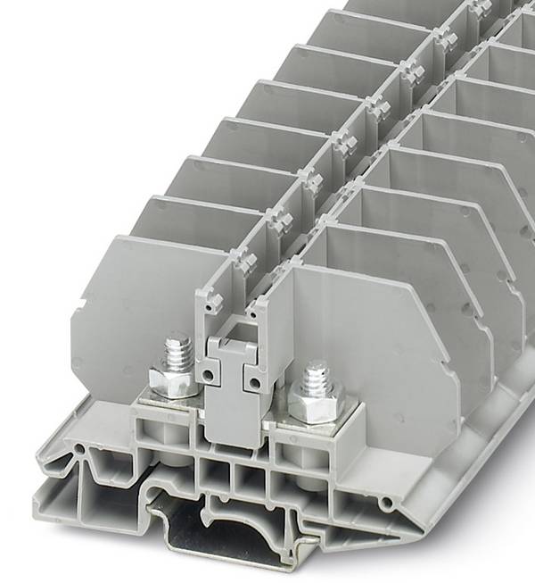 Phoenix Contact 3075896 Boutaansluitklem 17 mm Boutaansluiting  Grijs 40 stuk(s)