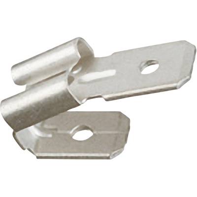 Klauke 725 Splitter voor platte connectoren  Insteekbreedte: 6.3 mm Insteekdikte: 0.8 mm 15 ° Ongeïsoleerd Metaal 1 stuk