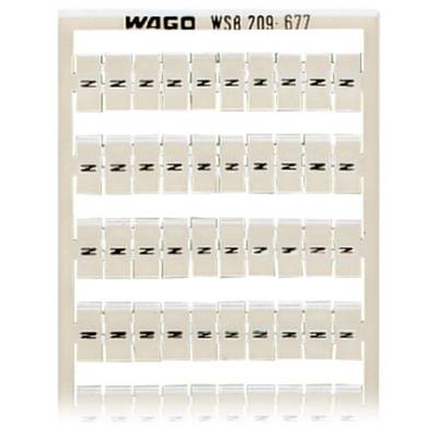 WAGO 209-677 Markeringskaarten Opdruk: N 5 stuk(s)