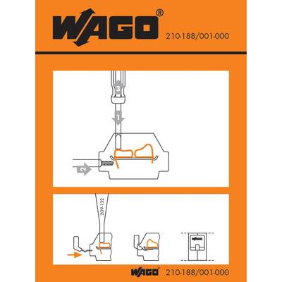 WAGO 210-188/001-000 Onderhoudslabels  100 stuk(s)