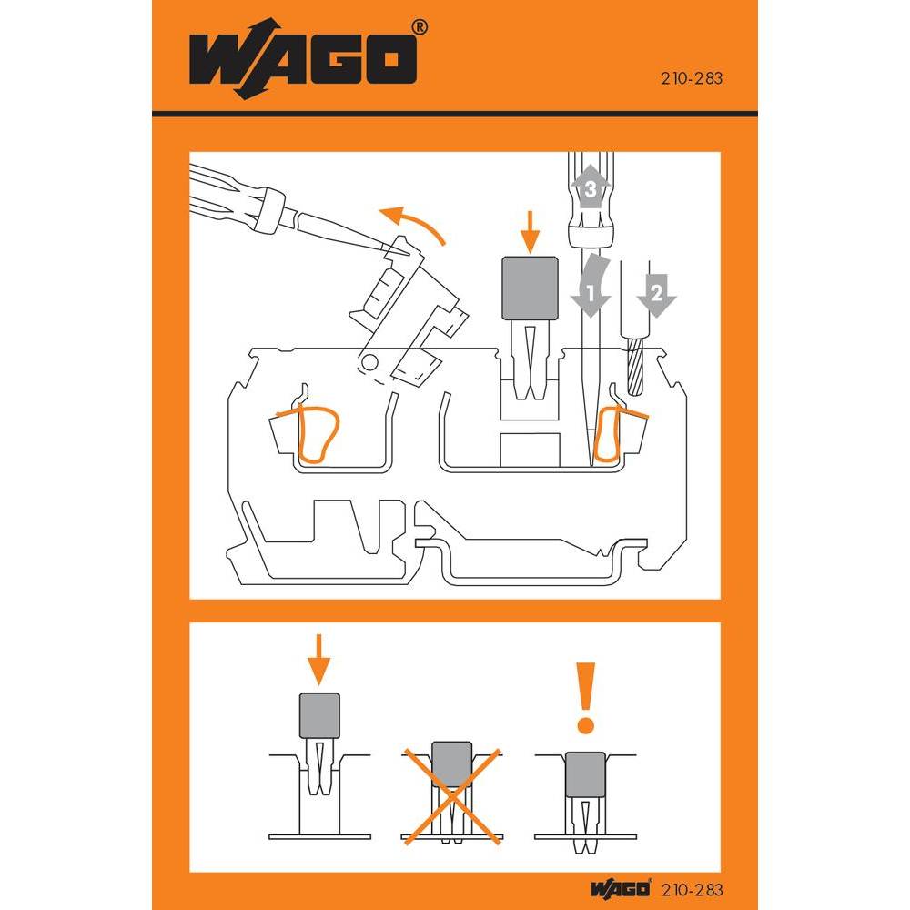 WAGO 210-283 Onderhoudslabels 100 stuk(s)
